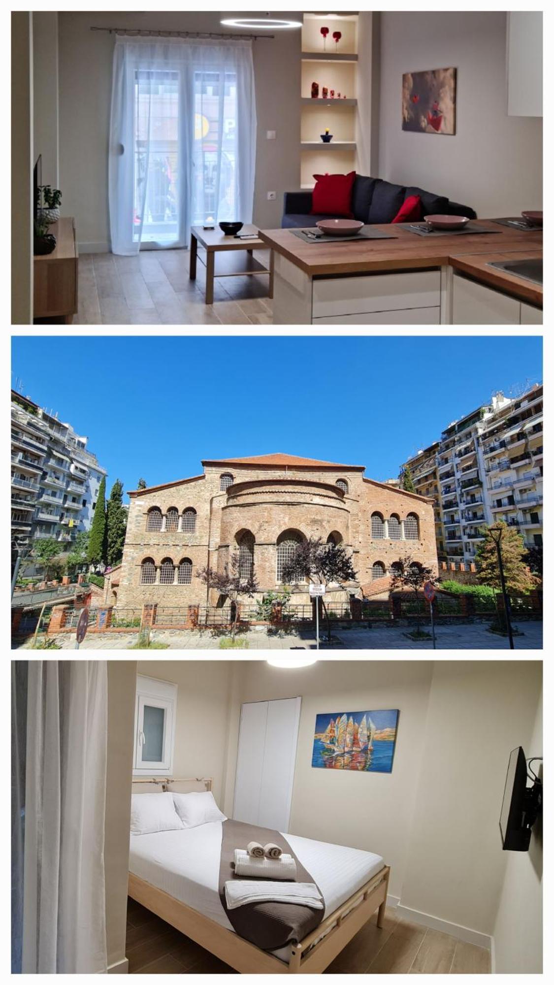 Apartamento Kyana Luxury Tesalónica Exterior foto